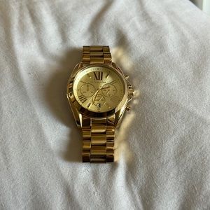 MICHEAL KORS GOLD BAND WATCH